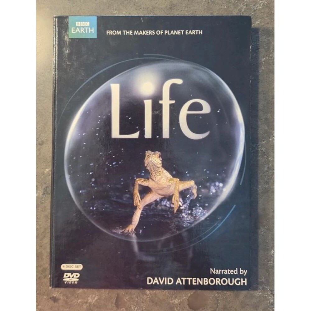 BBC Earth Life Complete Series 4 DVD Set David Attenborough Nature Documentary